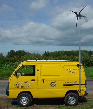 Peter Perkins' Solar Powered Van