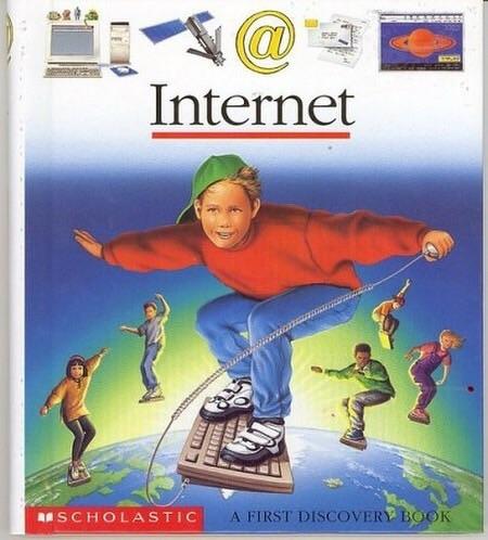 "Internet - A FIRST DISCOVERY BOOK" cover art