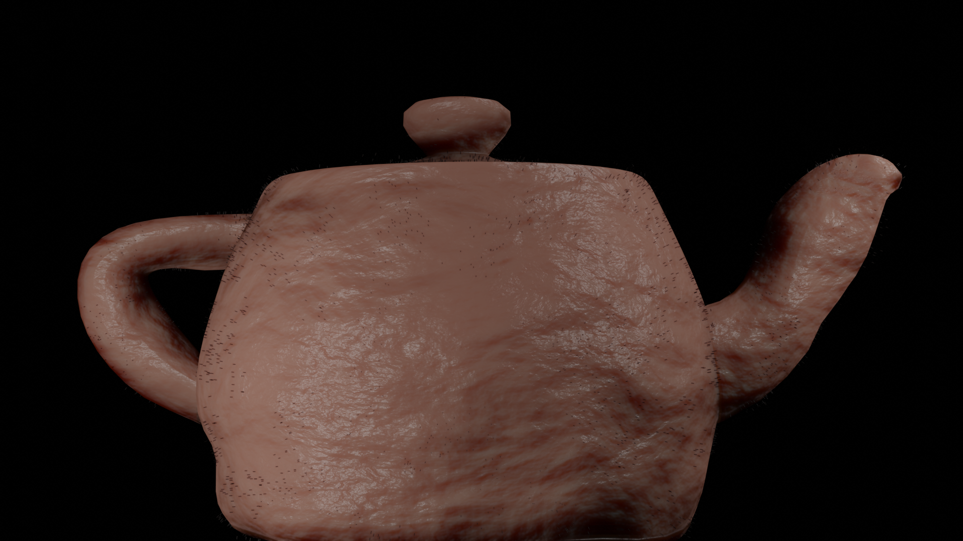 Utah teapot made from flesh