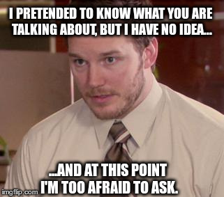I have no idea what it refers to