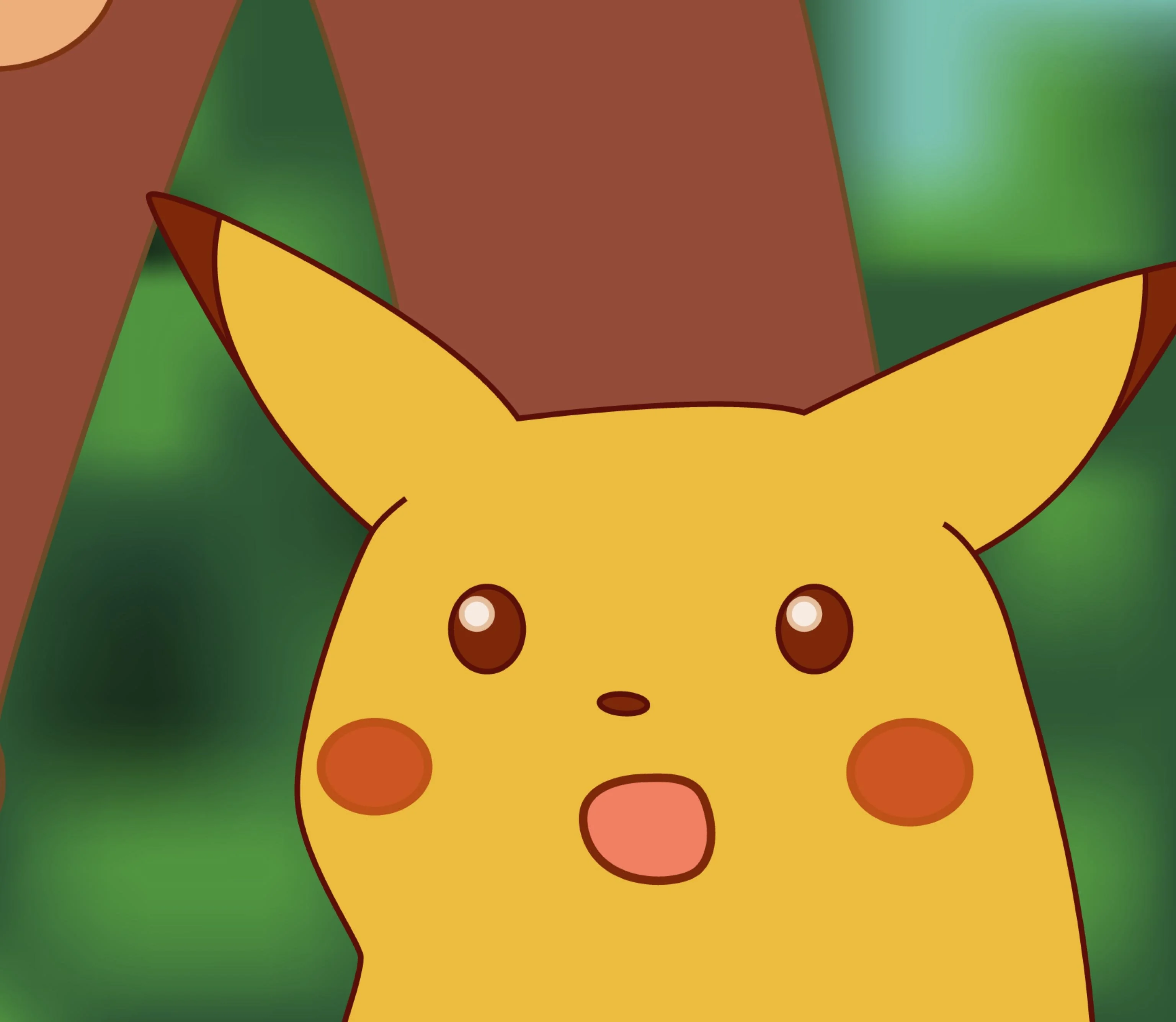 surprised Pikachu