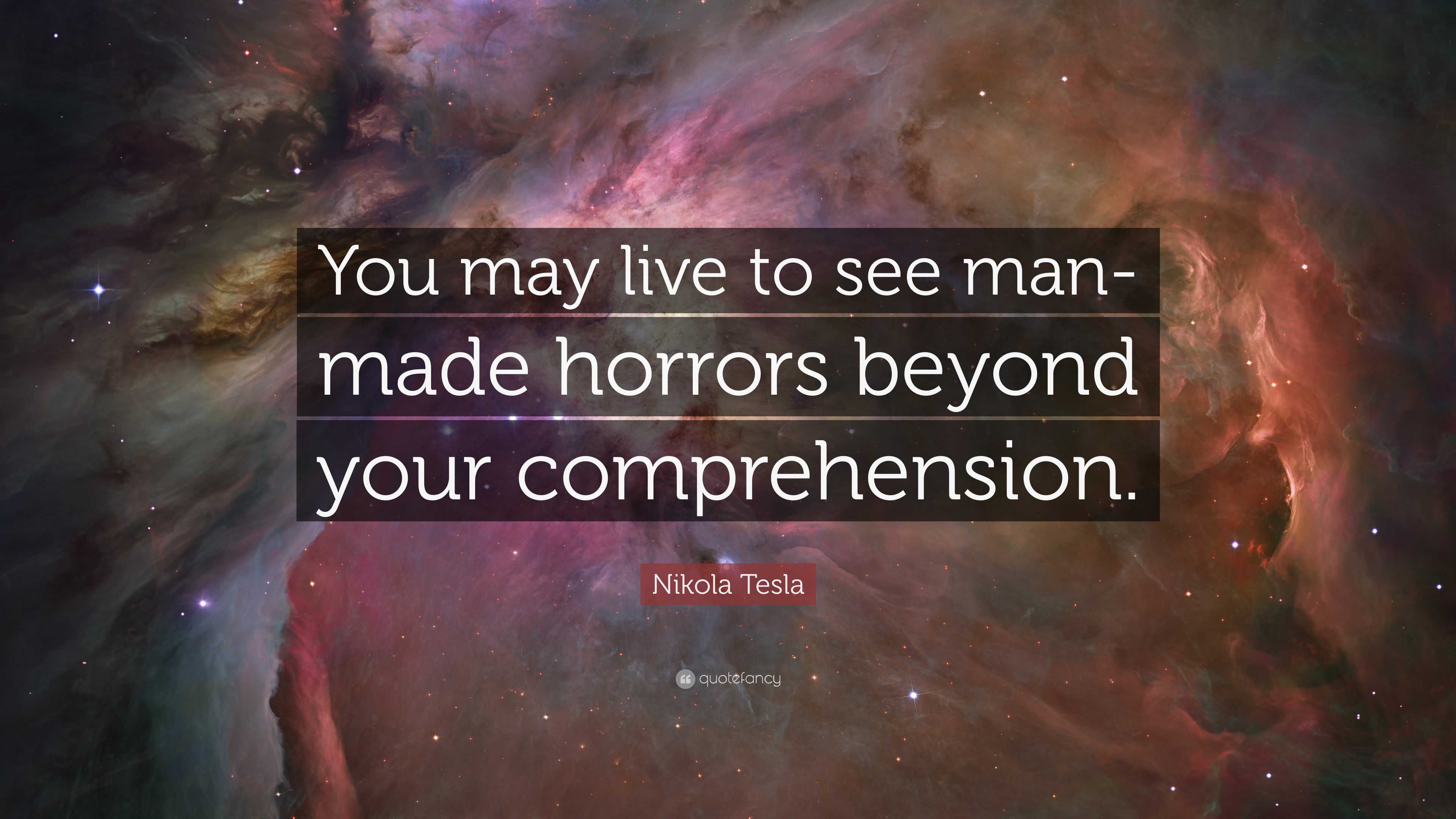As Tesla Said